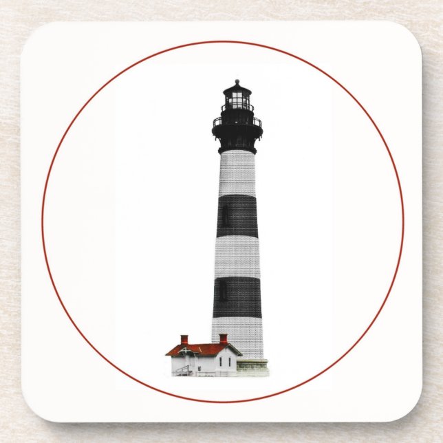 Bodie Island Lighthouse Coaster (Front)