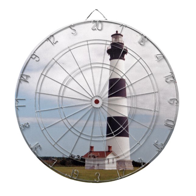 Bodie Island Lighthouse Dartboard (Front)