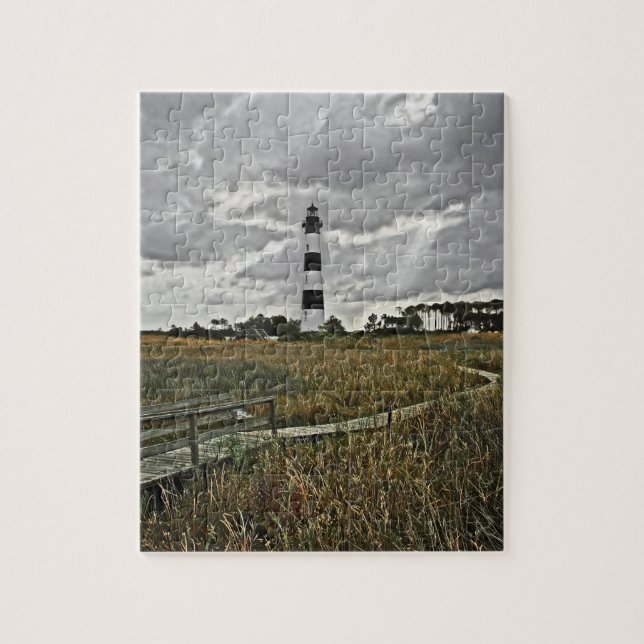 Bodie Island Lighthouse Jigsaw Puzzle (Vertical)