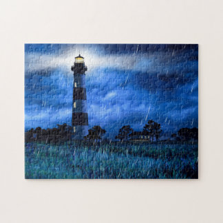 Bodie Island Lighthouse - NC Jigsaw Puzzle