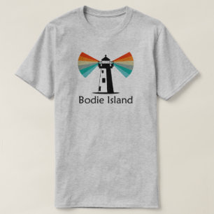 Bodie Island Lighthouse North Carolina Rainbow T-Shirt