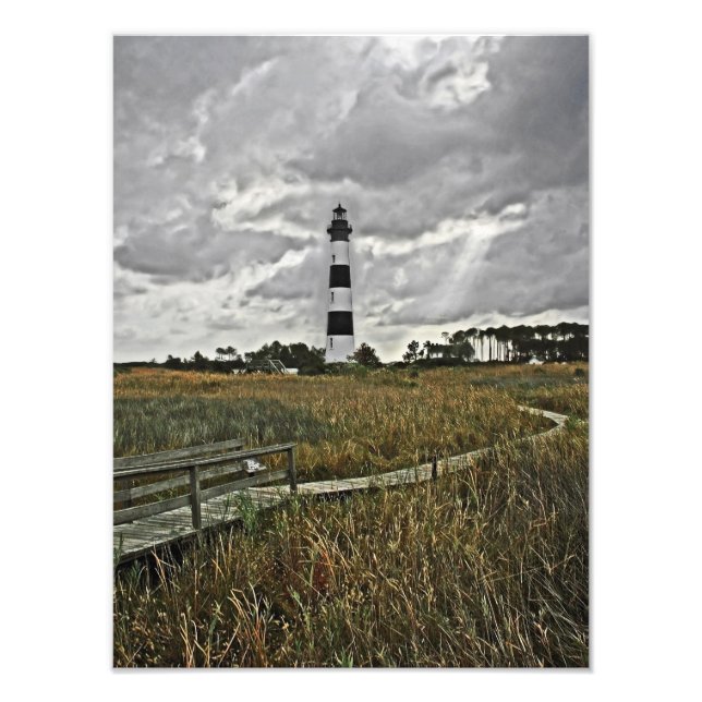 Bodie Island Lighthouse Photo Print (Front)