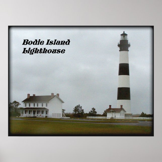 BODIE ISLAND LIGHTHOUSE-POSTER POSTER (Front)
