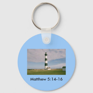 Bodie Lighthouse, Matthew 5:14-16 Key Ring