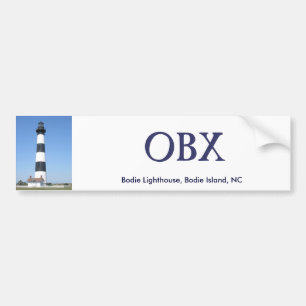 Bodie Lighthouse OBX Bumper Sticker