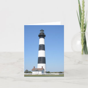 Bodie Lighthouse Outer Banks NC Note Card
