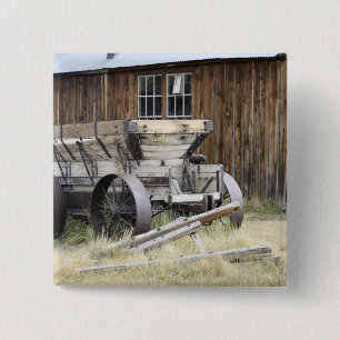 Bodie State Historic Park, CA 15 Cm Square Badge