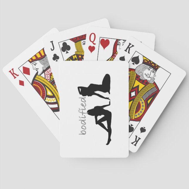Bodified  playing cards (Back)