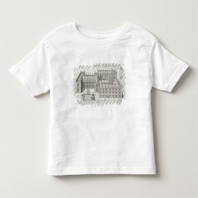 Bodleian Library, Oxford, from 'Oxonia Illustrata' Toddler T-Shirt (Front)