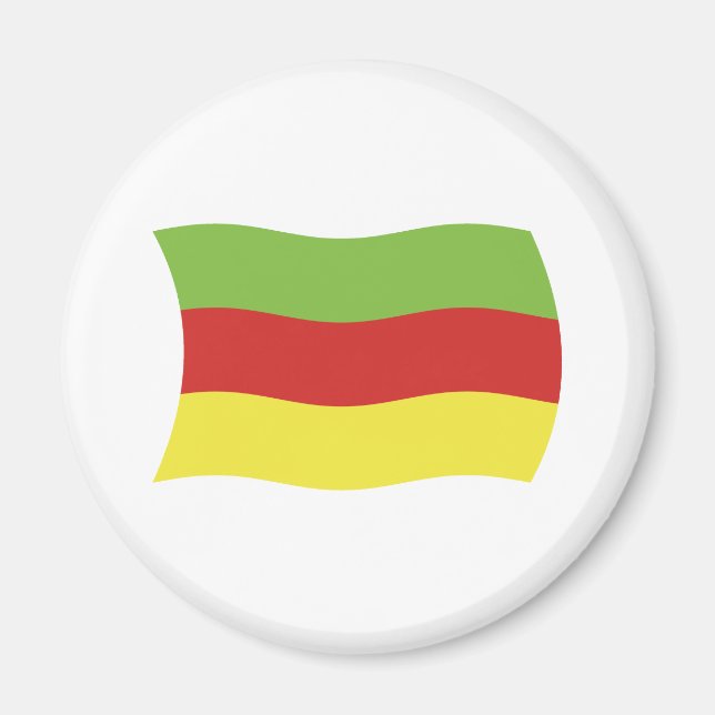 Bodos People Flag Magnet (Front)