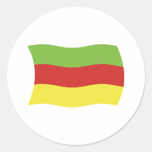 Bodos People Flag Sticker
