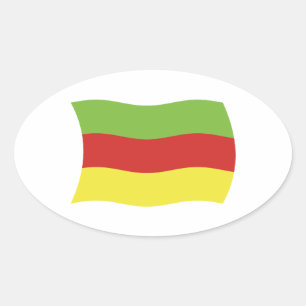 Bodos People Flag Sticker