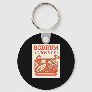 Bodrum Turkey Souvenir Turkish Food And Travel Des Key Ring