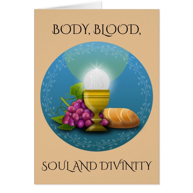 BODY, BLOOD, SOUL AND DIVINITY (Front)