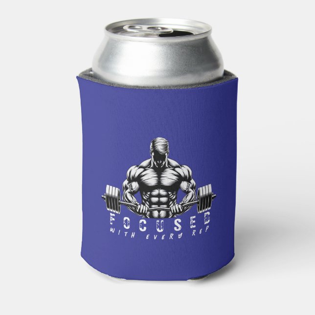 Body Builder-Fitness Can Cooler (Can Back)