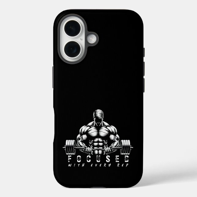 Body Builder- Fitness Case-Mate iPhone Case (Back)