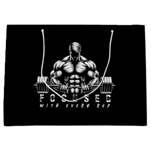 Body Builder-Fitness Large Gift Bag