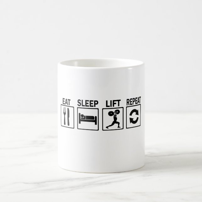 Body Building Coffee Mug (Center)
