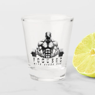 Body Building-Fitness Shot Glass