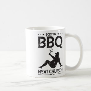 Body By Bbq Meat Church Bbq - Bbq Enthusiasm Coffee Mug