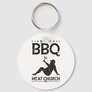 Body By Bbq Meat Church Bbq - Bbq Enthusiasm Key Ring