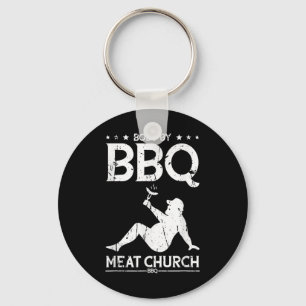 Body By Bbq Meat Church Bbq - Bbq Enthusiasm Key Ring