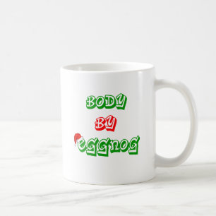 Body by eggnog coffee mug