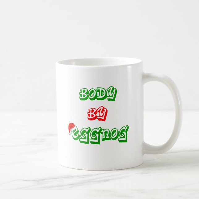 Body by eggnog coffee mug (Right)