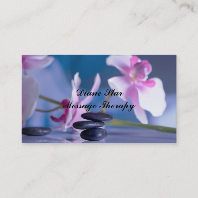 Body by massage business card (Front)