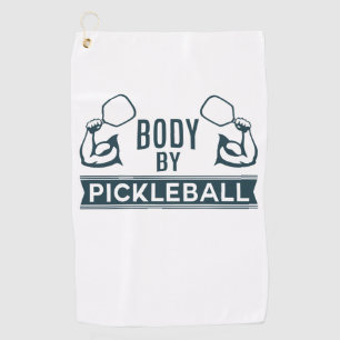"Body by Pickleball" Microfiber Towel