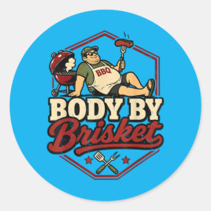 Body Classic Round Sticker
