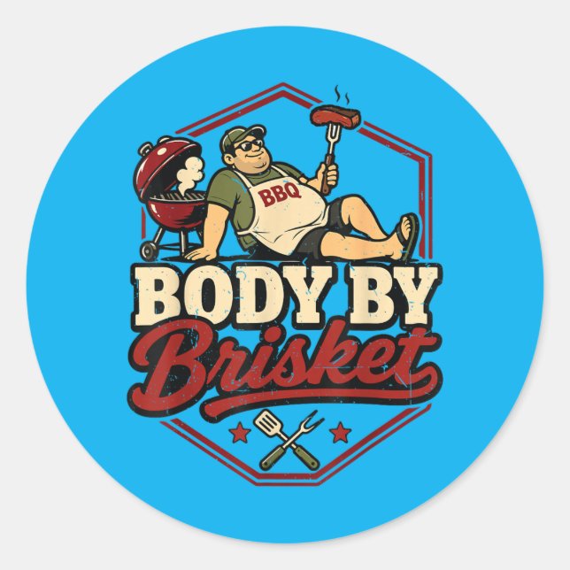 Body Classic Round Sticker (Front)