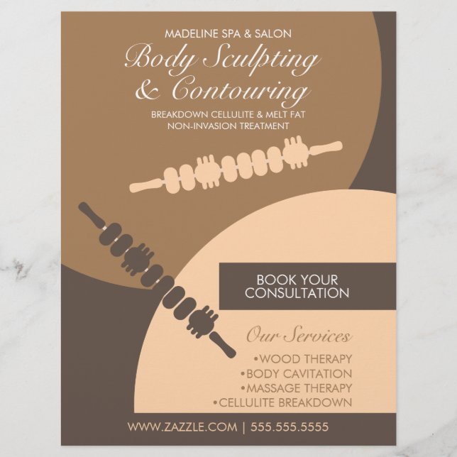 Body Contouring Body Sculpting Massage Flyer (Front)