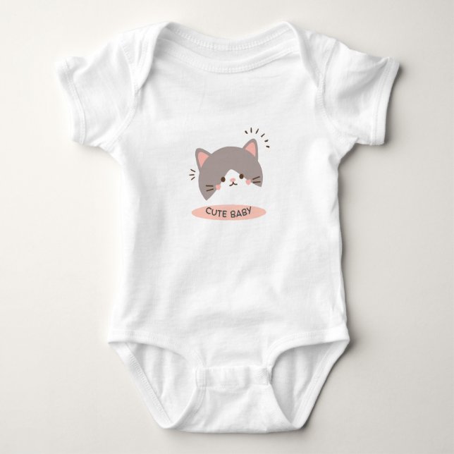 body cute baby bodysuit (Front)