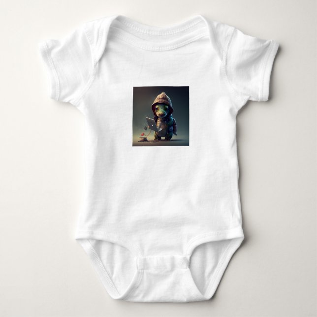 Body Dino Baby Bodysuit (Front)
