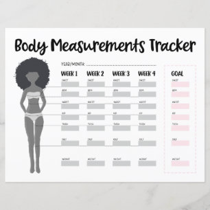Body Measurements Tracker for Black Women