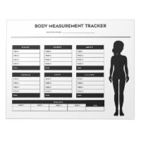 Body Measurements Weight Loss Diet Tracker Girl