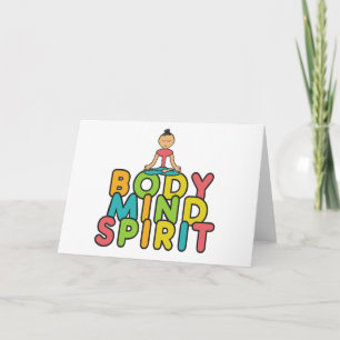 Body Mind Spirit Card