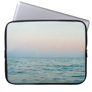 BODY OF WATER AT BLUE HOUR LAPTOP SLEEVE