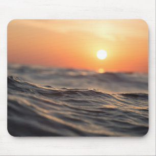 Body of Water During Golden Hour Mouse Pad