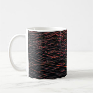 Body of water during sunset coffee mug