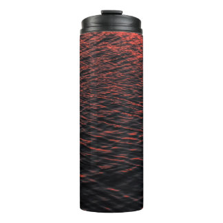 Body of water during sunset thermal tumbler