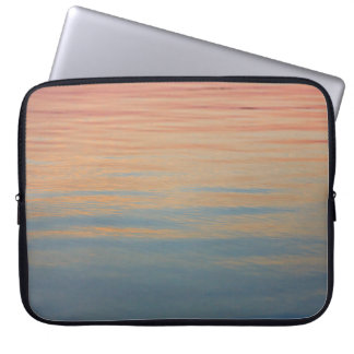 Body of water under golden hour laptop sleeve