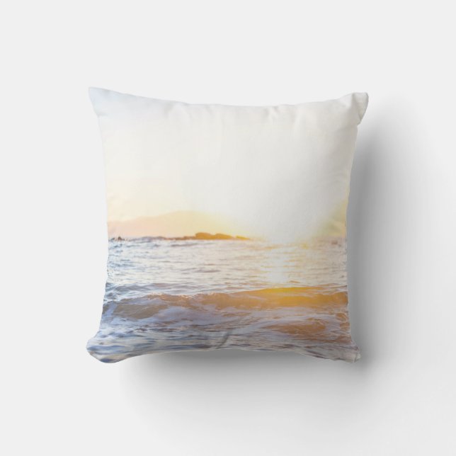 Body of water under sunset cushion (Front)