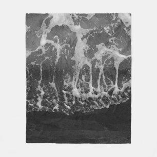BODY OF WATER WITH BUBBLES FLEECE BLANKET