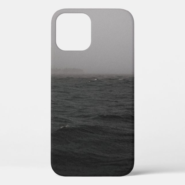 BODY OF WATER WITH HEAVY RAIN Case-Mate iPhone CASE (Back)