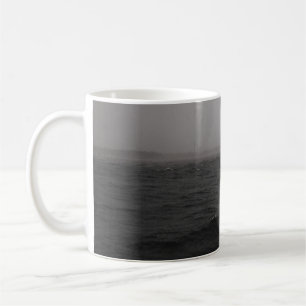 BODY OF WATER WITH HEAVY RAIN COFFEE MUG