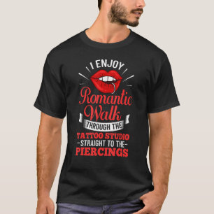 Body Piercing Dermal Implants Nose Ear Lip Modific T-Shirt