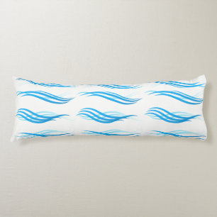 Body Pillow-Blue Waves Cushion