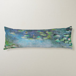 Body Pillow Claude Monet Waterlily Fine Art